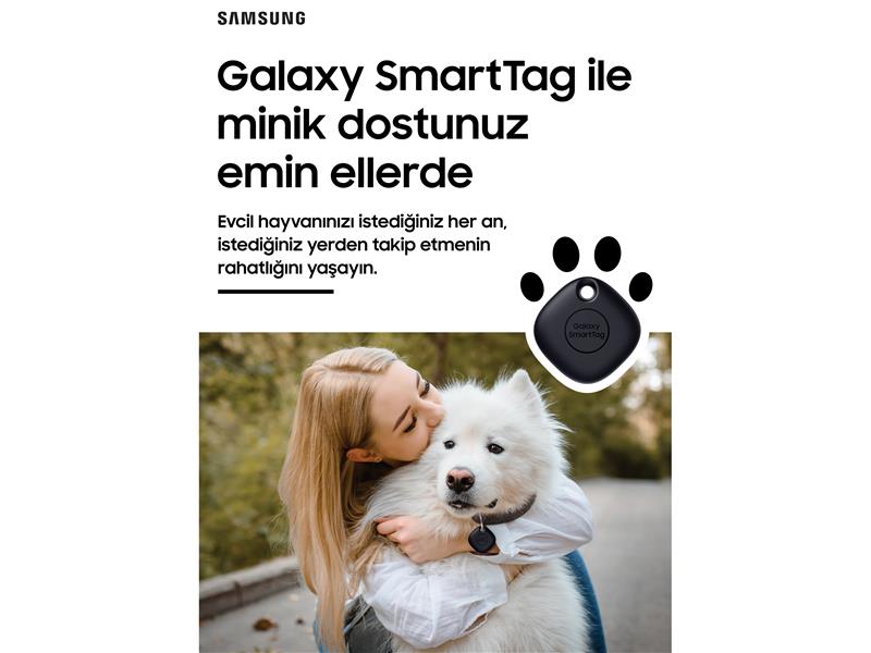 Can Dostlarımızı güvenle takip etmeyi sağlayan Galaxy SmartTag şimdi petshop ve veteriner kliniklerde!