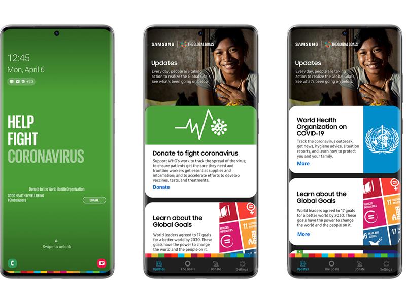 Samsung ‘Global Goals’ uygulaması ile 10 milyon USD’yi aşkın bağış topladı