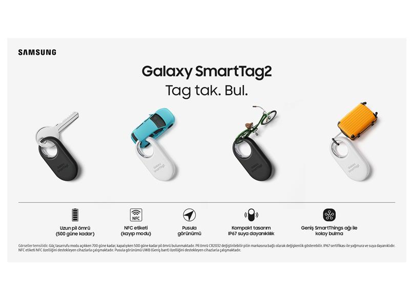 Samsung Galaxy SmartTag2  Değerli Eşyalarınızı Takip Etmenin En Akıllı Yolu