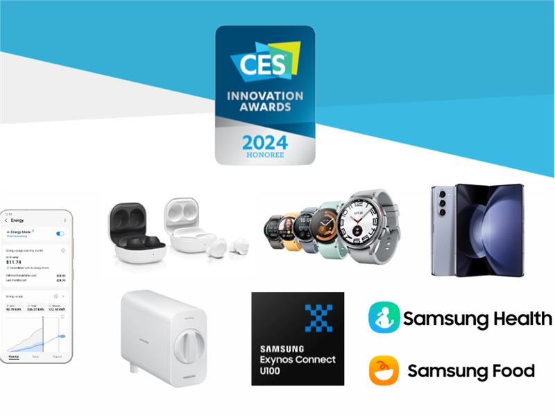 Samsung CES® 2024 İnovasyon Ödüllerinde  ‘Geleceği Yeniden Keşfeden Şirket’ seçildi