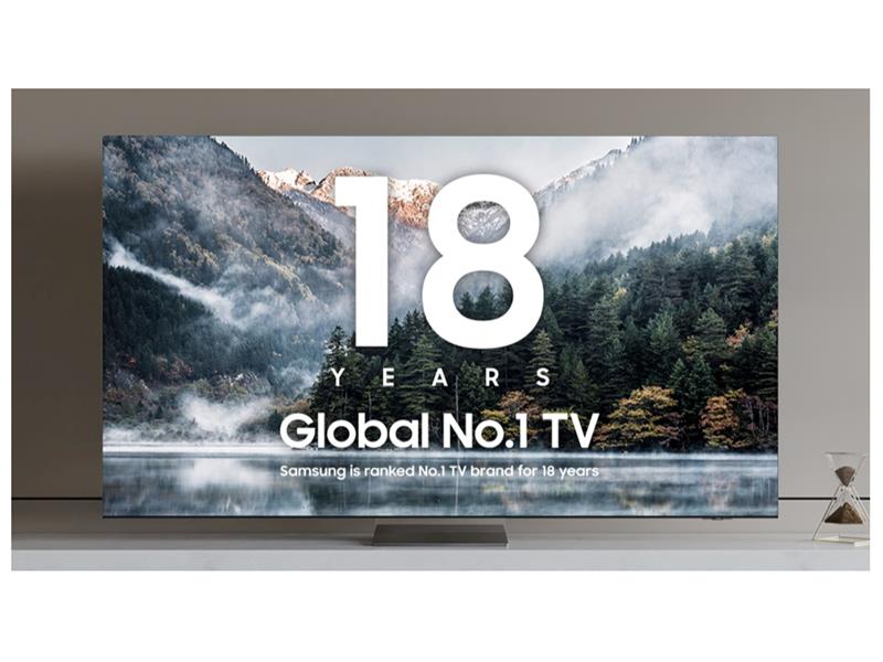 Gelenek bozulmadı:  Samsung 18’inci defa global TV pazarının lideri oldu