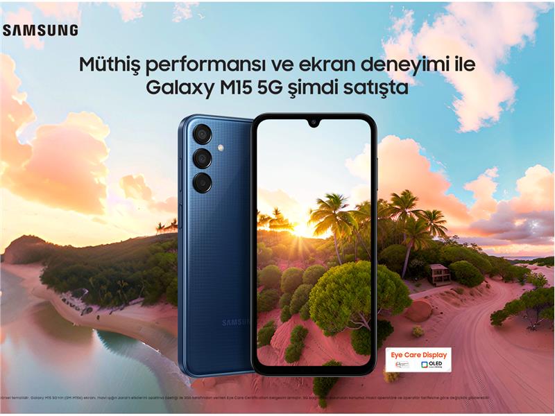 Samsung, Galaxy M Serisi’nin yeni üyesi Galaxy M15 5G’yi tanıttı