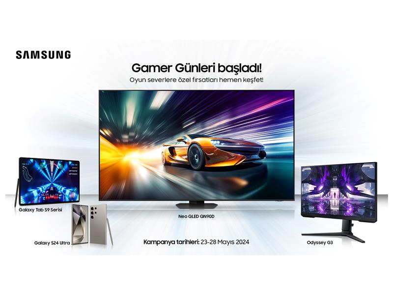 Samsung Gaming Week kampanyasıyla oyun tutkunları için fırsat yağmuru