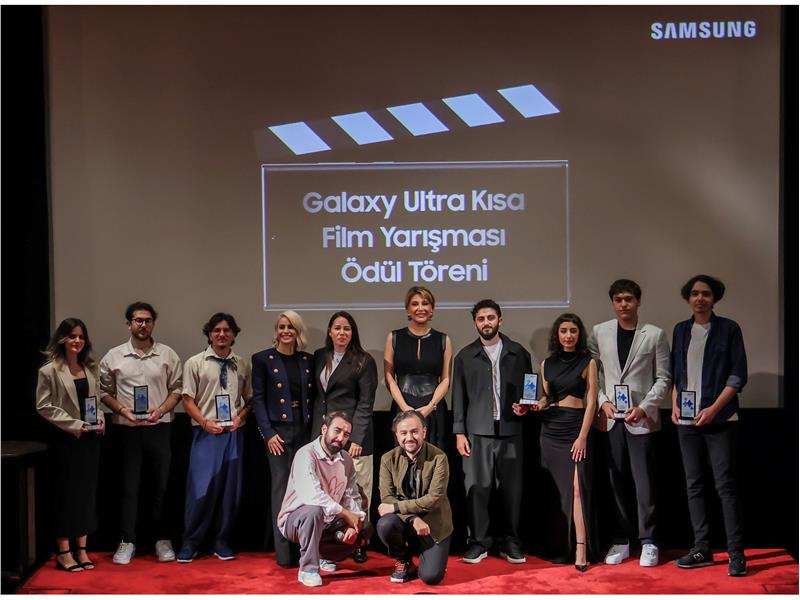 Galaxy Ultra Kısa Film Yarışması Ödül Töreni’nde genç yönetmen adayları ödüllerini aldı