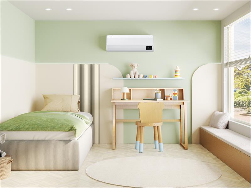 Samsung WindFree™ Premium Plus Klima ile yaz aylarında çocuklarınız klima rüzgârına ve sesine maruz kalmadan rahatça uyuyacak