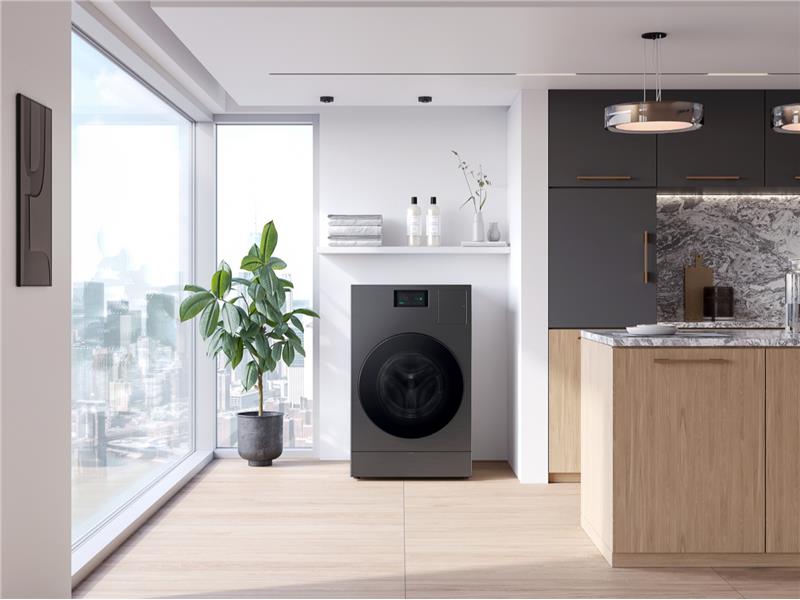 Samsung, hepsi bir arada yenilikçi çamaşır yıkama çözümü Bespoke AI Laundry Combo™’yu Avrupa pazarına sundu