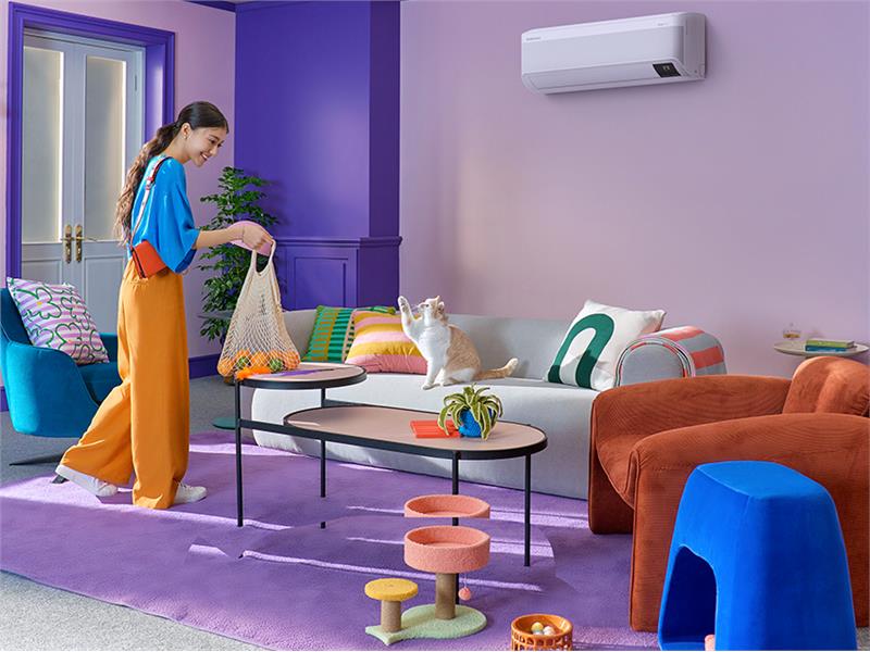 Samsung WindFree™ klimalar SmartThings’in “Hoşgeldin Serinliği” özelliği ile kişiselleştirilmiş konfor sunuyor