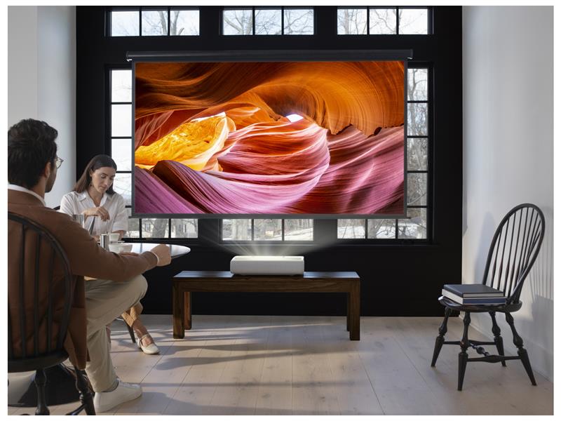 Samsung, 4K Ultra Kısa Mesafeli Lazer Projeksiyon Cihazı The Premiere’i piyasaya sürüyor