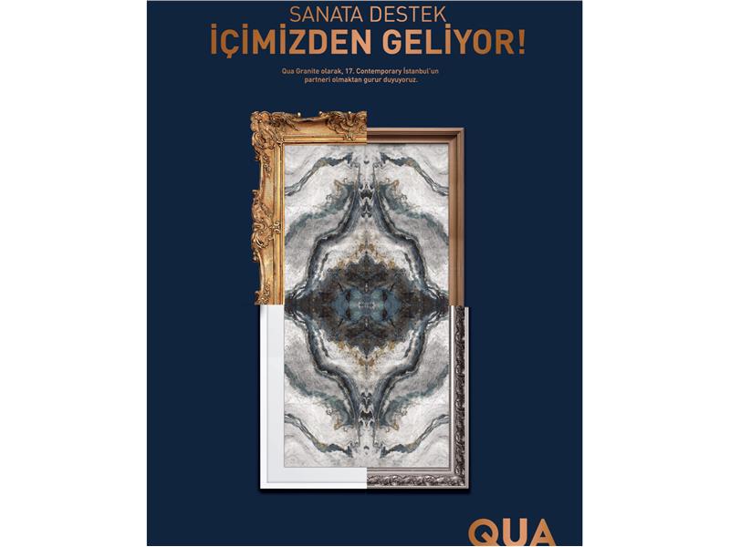 QUA Granite, Contemporary Istanbul’un partneri oldu
