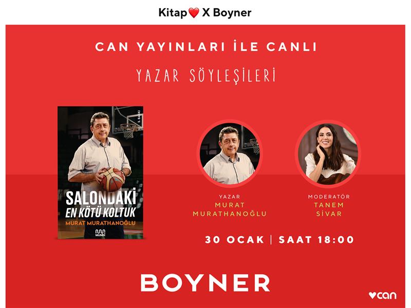 Boyner’in konuğu Murat Murathanoğlu  ‘Salondaki En Kötü Koltuk’u Anlatıyor!