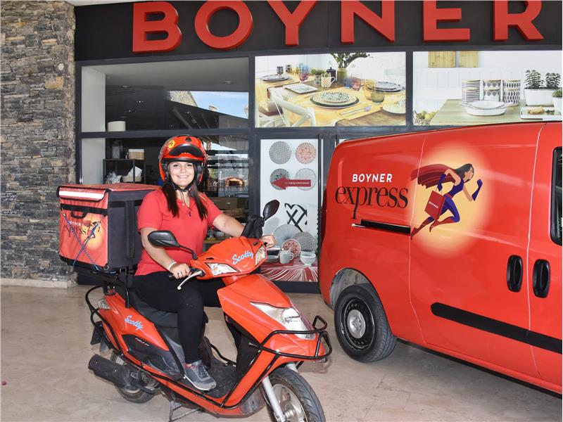 Boyner Express’le Bodrum’da 3 saatte kapıya teslimat!