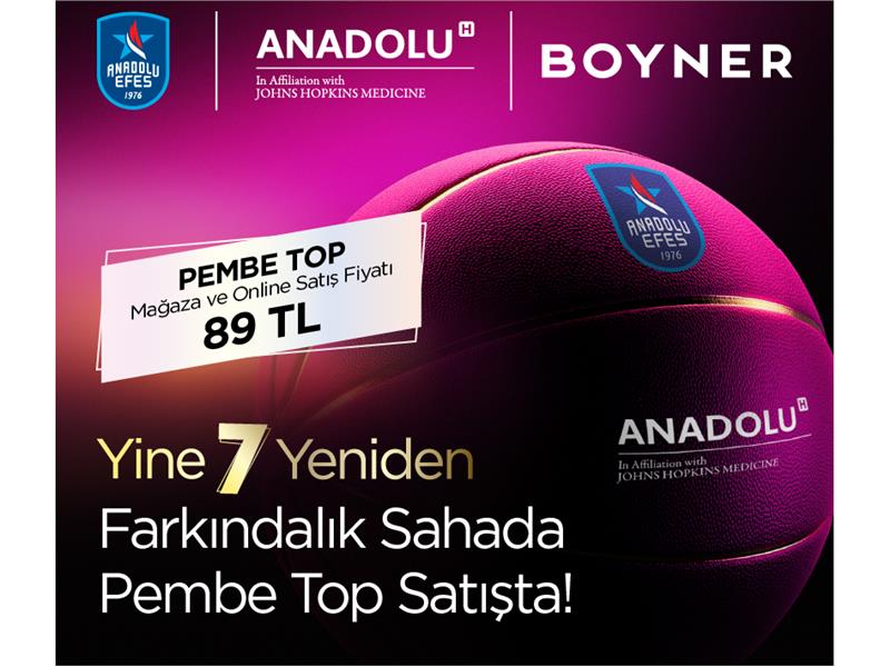 BOYNER’İN “PEMBE TOP SAHADA” PROJESİNE DESTEĞİ DEVAM EDİYOR