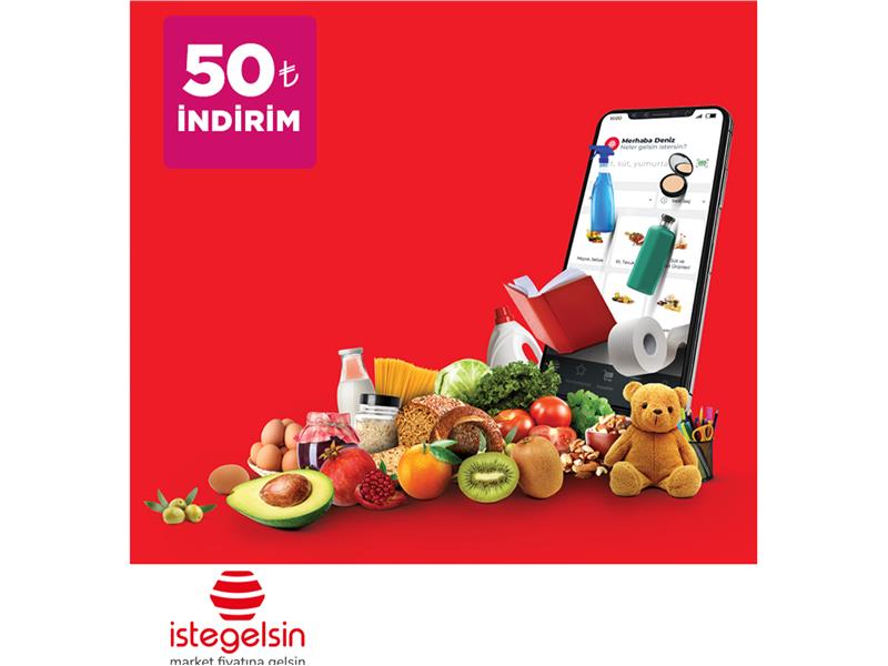 ZUBİZU üyelerine özel, istegelsin’de 50 TL indirim