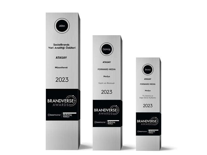 Atasay’a Brandverse Awards’ta üç ödül