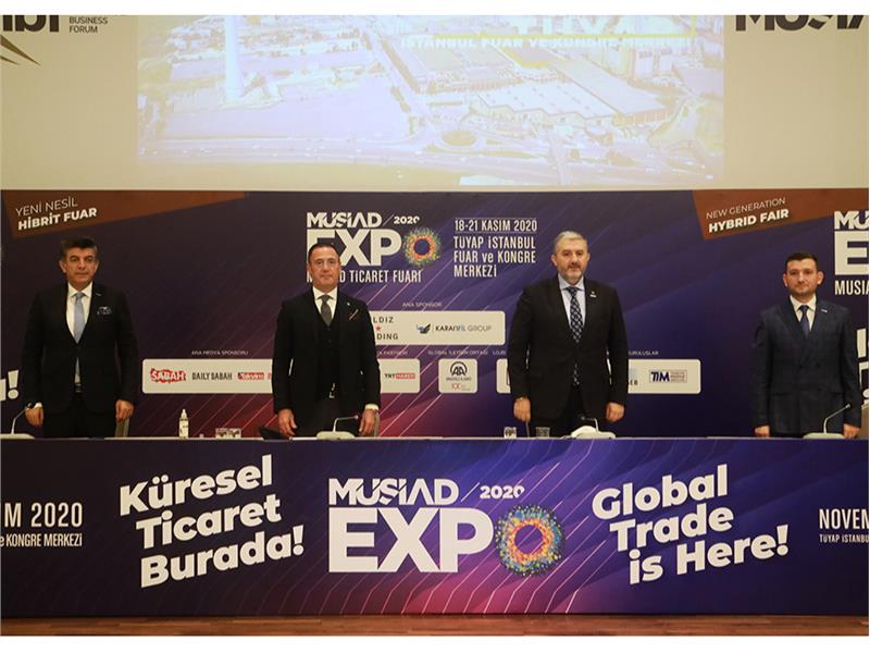 ​PANDEMİ SONRASI YAPILAN EN BÜYÜK FUAR MÜSİAD EXPO 2020 OLACAK