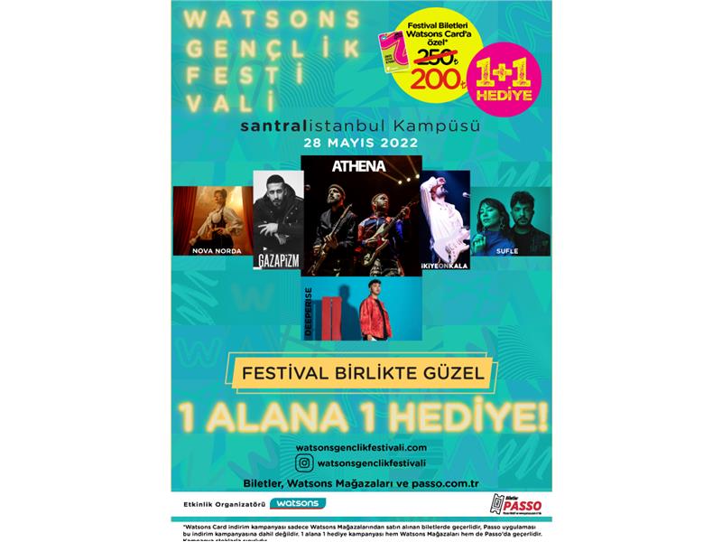 Watsons’tan Gençlik Festivali!