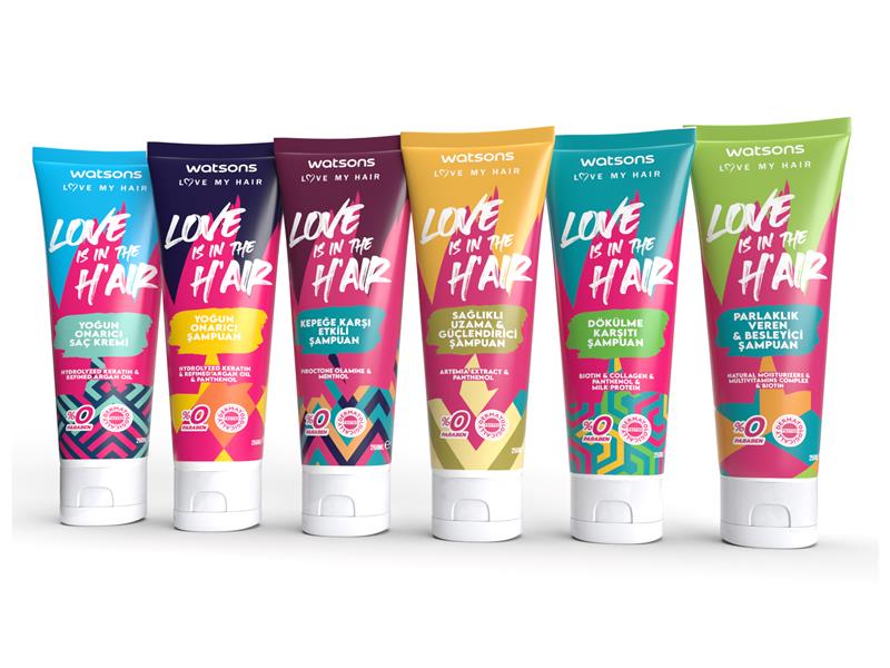 Watsons’tan Yeni Saç Bakım Serisi Love Is In The H’air İle Aşkı Saçlarınızda Hissedin!