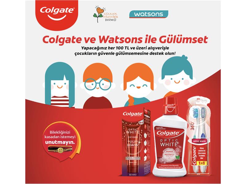 Colgate ve Watsons ile Gülümset!