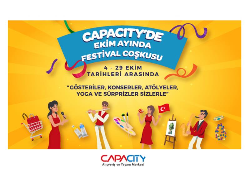 Festival Tadında Eğlence Capacity'de Sizlerle!