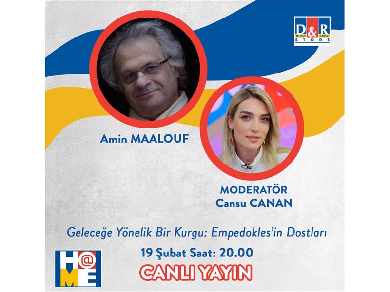 Amin Maalouf, Türk hayranlarıyla D&R Home’da buluşmaya hazırlanıyor