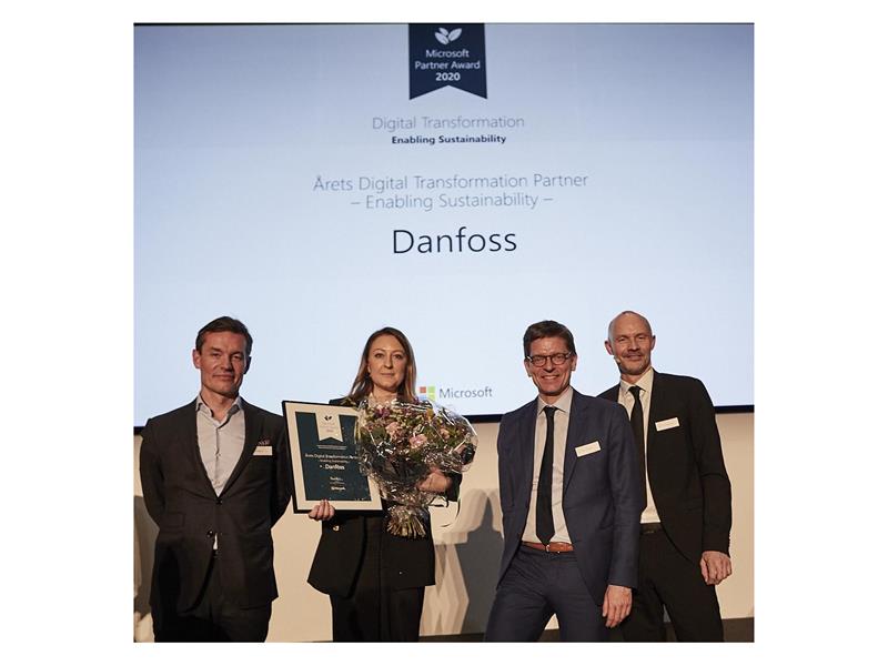 Danfoss’a Microsoft’tan Ödül
