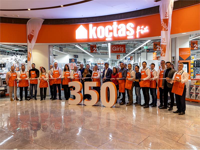 KOÇTAŞ, 350’İNCİ MAĞAZASINI İSTANBUL KARTAL ANATOLIUM AVM’DE HİZMETE AÇTI