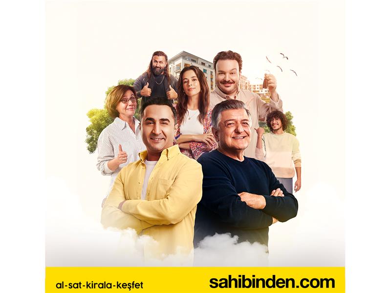 Yeni reklam filmiyle sahibinden.com tüm Türkiye’ye teşekkür ediyor