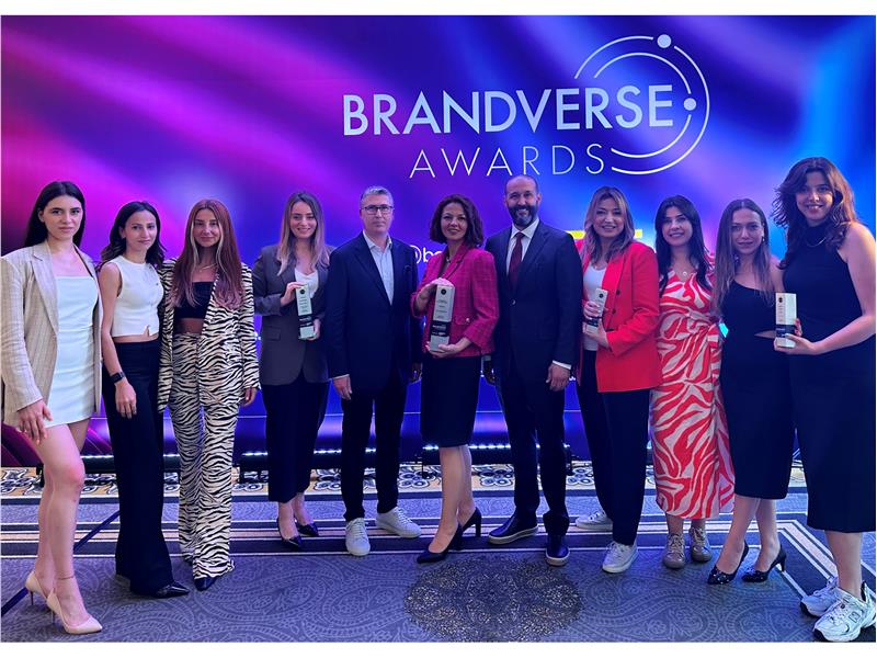 Teknosa’ya Brandverse Awards’ta beş ödül birden