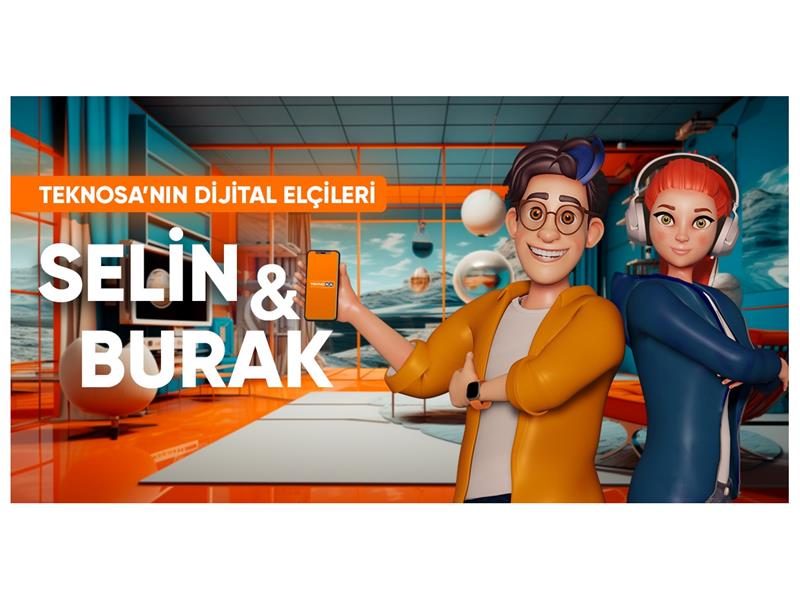 Teknosa’nın dijital elçileri Burak ve Selin teknoloji tutkunlarının yanında