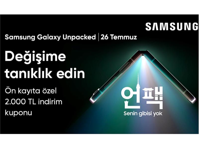 Hepsiburada’da Geleceğin Galaxy'si için Ön Kayda Özel 2.000 TL Kupon Fırsatı