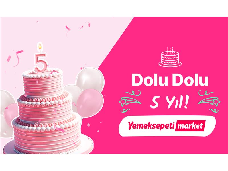 Yemeksepeti Market, 5. Yılını Kutluyor (Galeri haber içeriği)