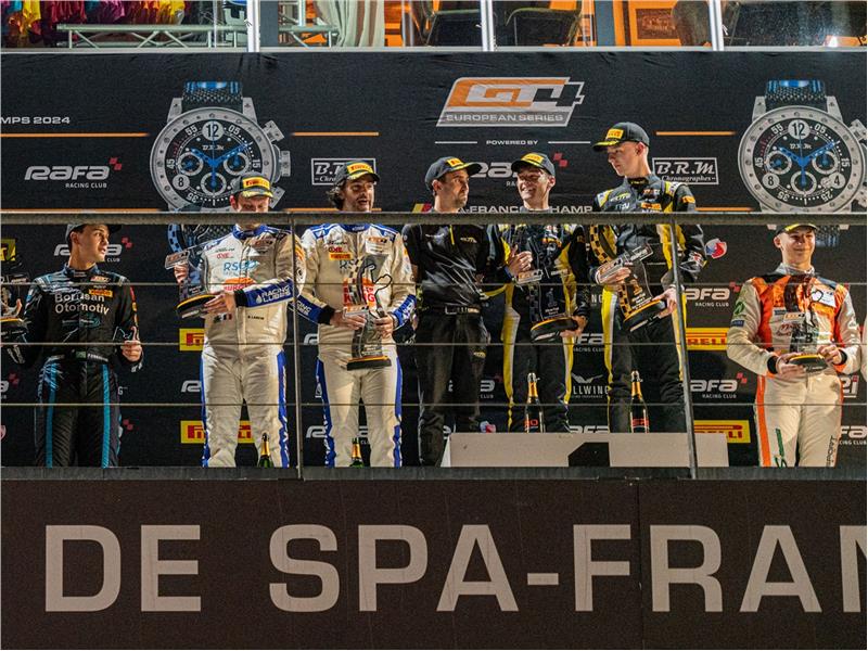 Borusan Otomotiv Motorsport Takımı GT4 Avrupa Serisi 3. Ayak Yarışlarında Gösterdiği Üstün Çabayı Kupayla Taçlandırdı