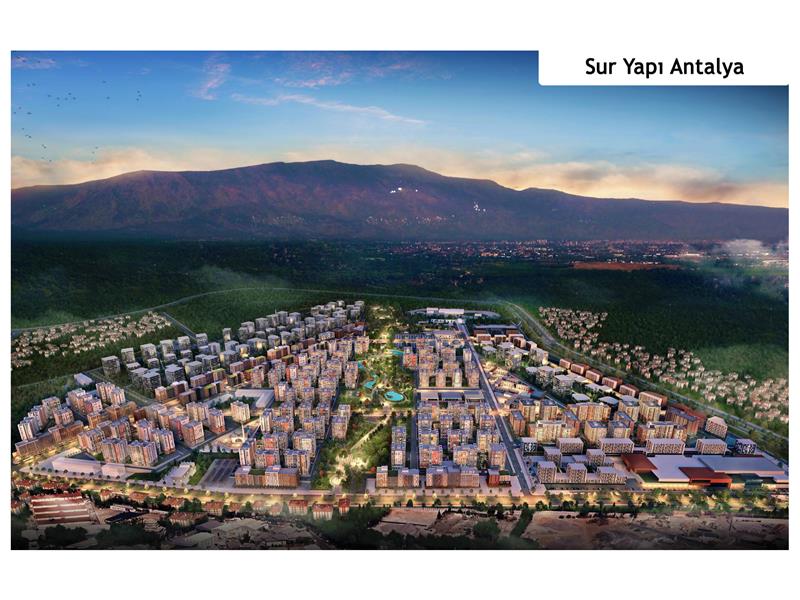 Türkiye’nin mega projesinin 6417 konutluk Park etabında inşaat sona yaklaşıyor