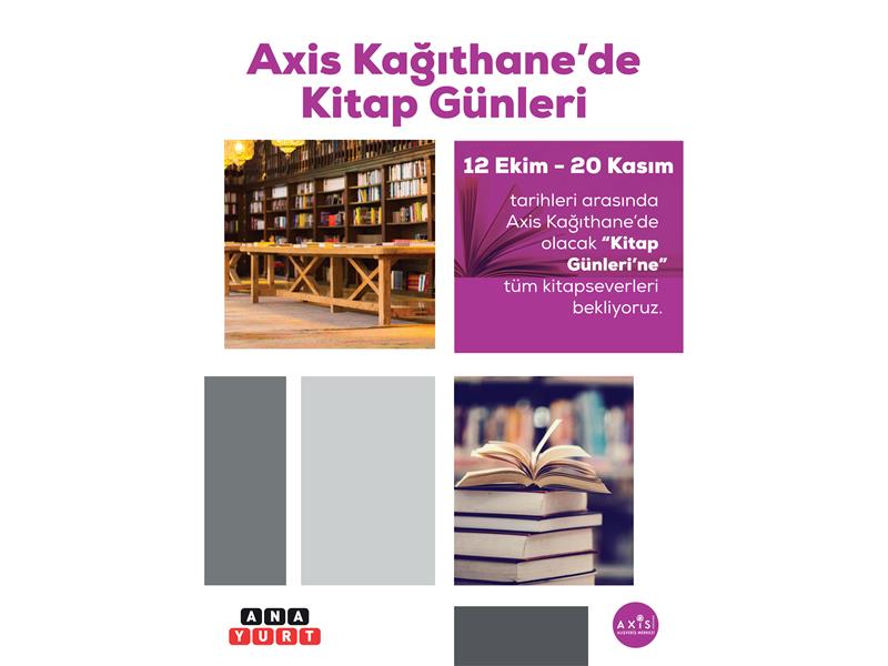 Axis Kağıthane Kitap Günlerine Yoğun İlgi