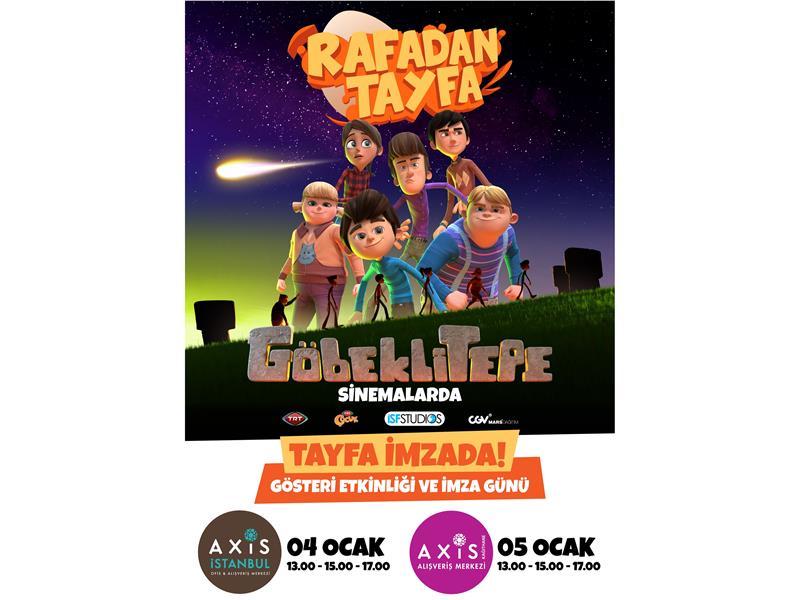 Rafadan Tayfa karakterleri Axis’lerde! 