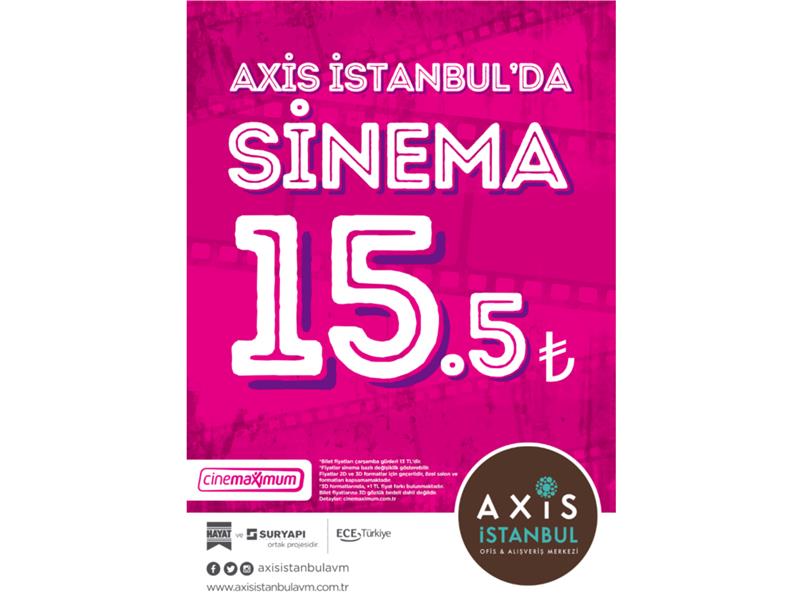 Axis İstanbul’dan sinemaya çağıran kampanya 