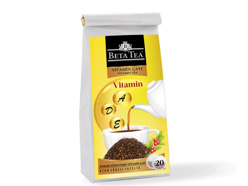 Beta Tea’den her demi enerji yüklü bir yenilik “Vitamin destekli demlik poşet çay” 