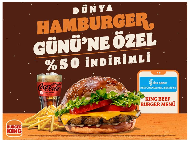 Dünya Hamburger Günü’nü Krallar Gibi Kutlayın!