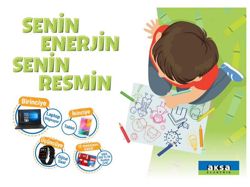 Aksa Elektrik’ten “Senin Enerjin Senin Resmin” Resim Yarışması 