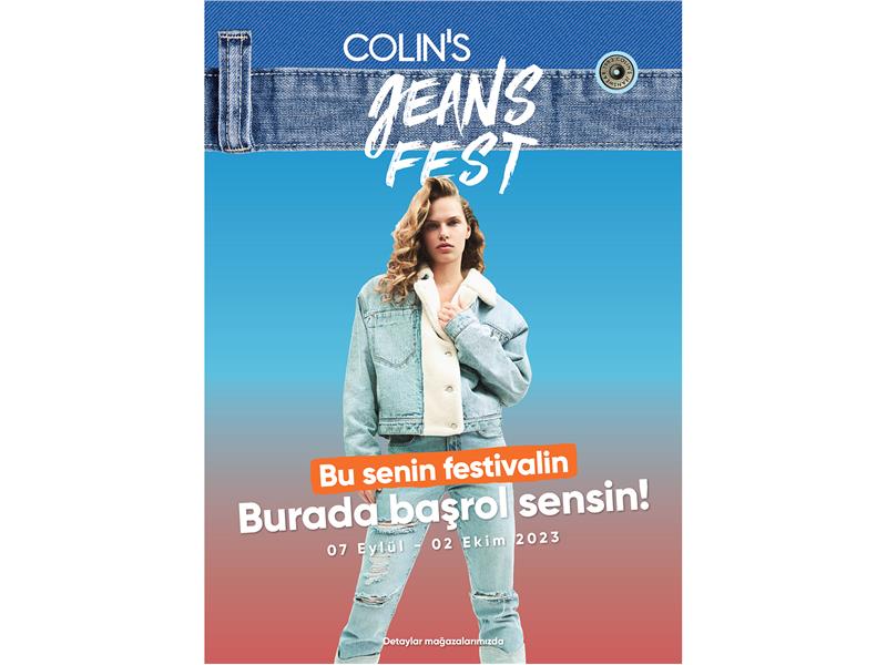 COLIN'S JEANS FEST İLE ALIŞVERİŞ FESTİVALE DÖNÜŞECEK!