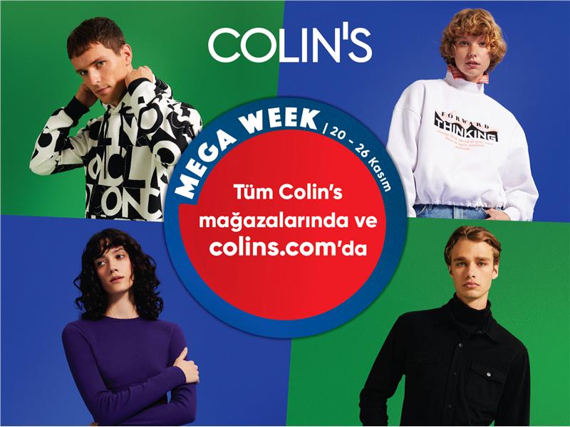 Colin’s’te Kasım ayında Mega Week indirimleri