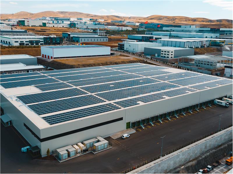 FİLE, Enerji İhtiyacını Ankara Deposuna Kurduğu  8 Bine Yakın Güneş Paneli ile Karşılayacak