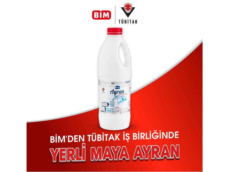 BİM’den TÜBİTAK İş Birliğinde Yerli Maya Ayran