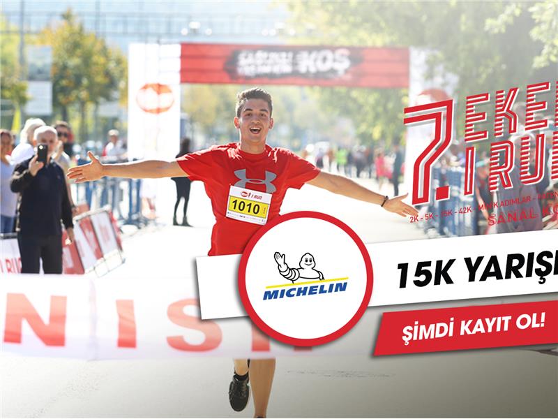 Michelin Türkiye, Eker I Run Sanal Yarışı’nın  15 K koşusuna destek oldu