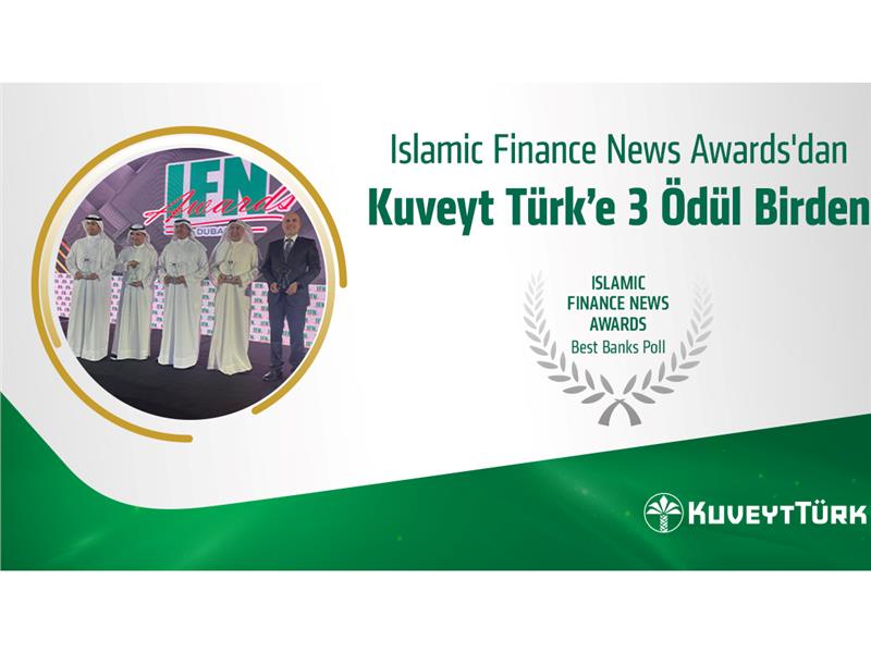 Kuveyt Türk’e IFN Awards’ta  3 ödül birden