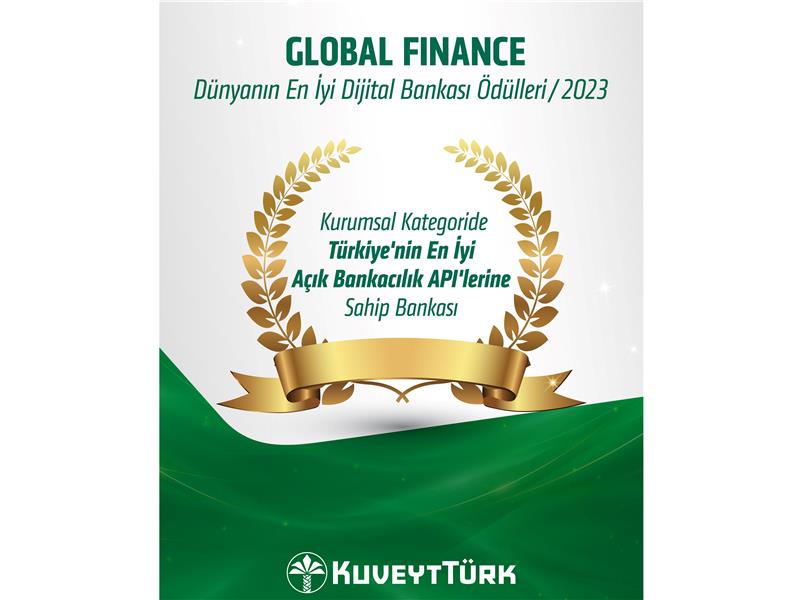 Kuveyt Türk’e açık bankacılık ödülü