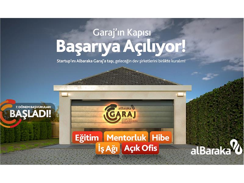 Albaraka Garaj 7. Dönem Başvurularını Almaya Başladı