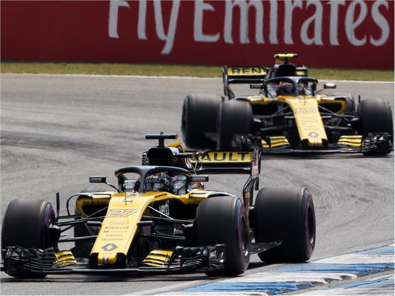 Renault F1 pilotu Nico’dan sezonun en iyi performansı