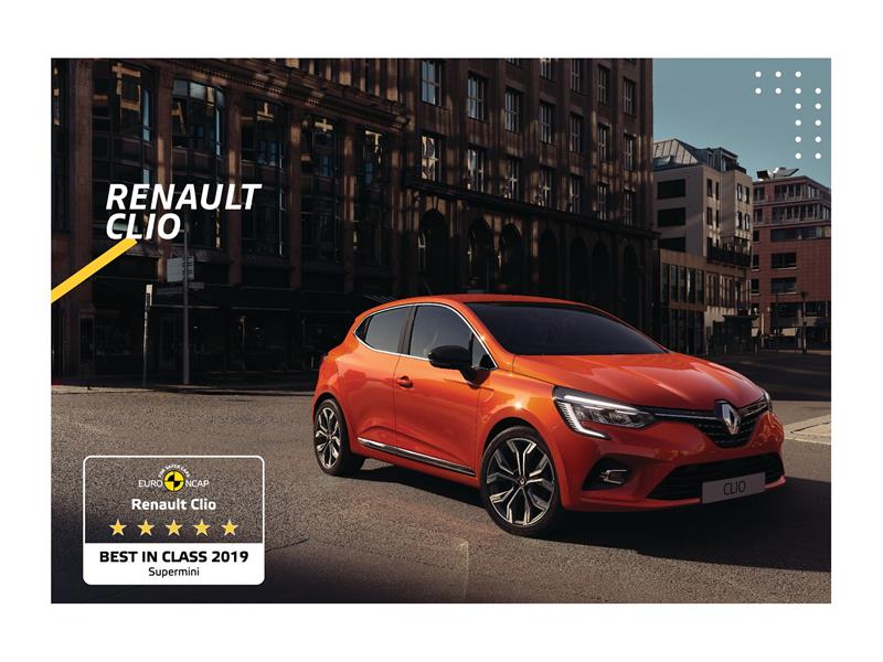 Yeni Renault Clio  Euro NCAP tarafından en güvenli süpermini seçildi