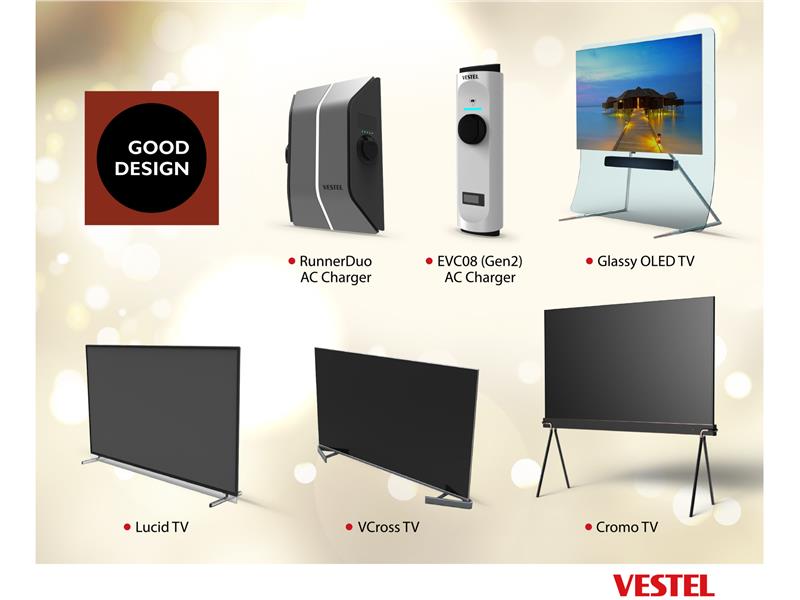 Vestel, Good Design’da 11 ödül aldı